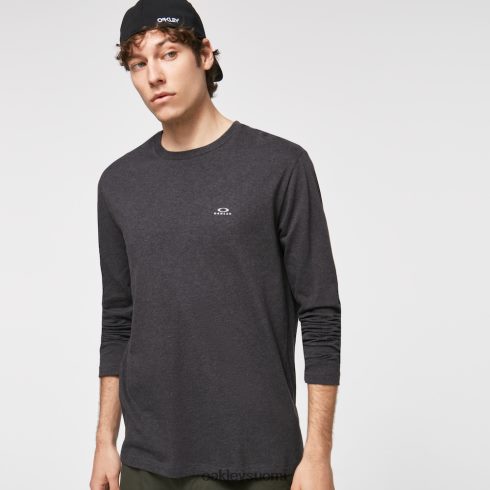 Oakley rento ls tee tummanharmaa kanerva vaatteet 2T48V42436