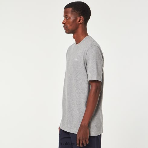 Oakley rento lyhythihainen t-paita uusi graniitti kanerva vaatteet 2T48V42133