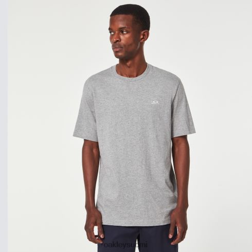 Oakley rento lyhythihainen t-paita uusi graniitti kanerva vaatteet 2T48V42133
