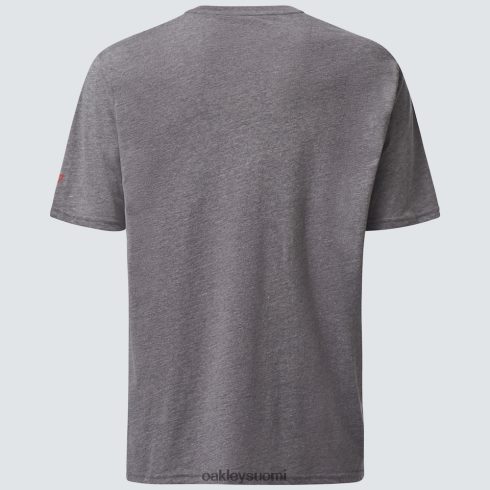 Oakley si eagle tab tee urheilullinen kanervan harmaa vaatteet 2T48V42483