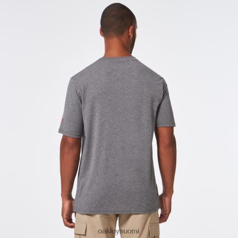 Oakley si eagle tab tee urheilullinen kanervan harmaa vaatteet 2T48V42483
