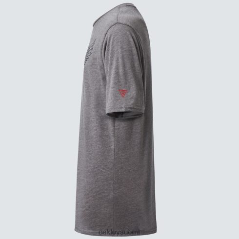 Oakley si eagle tab tee urheilullinen kanervan harmaa vaatteet 2T48V42483