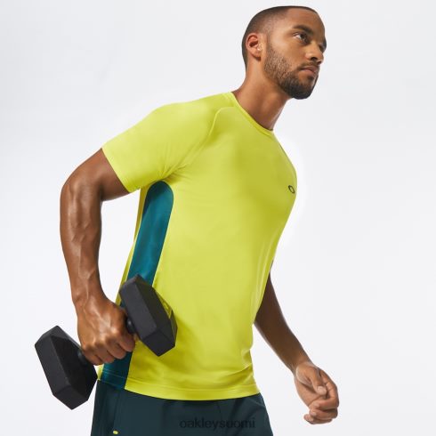 Oakley suorituskyky ss tee keltainen fluo vaatteet 2T48V42495