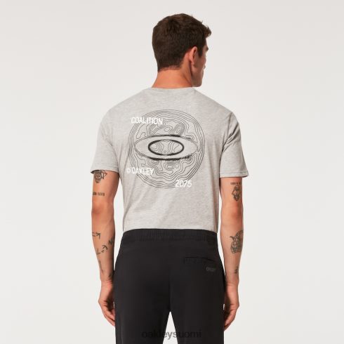 Oakley tulevan koalition t-paita uusi graniitti hthr vaatteet 2T48V42288
