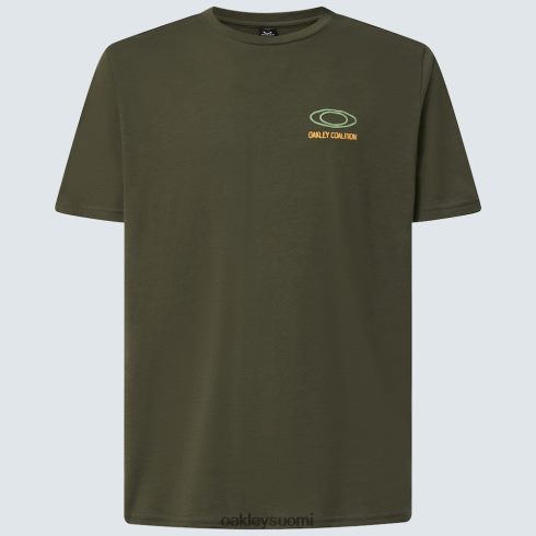 Oakley tulevan koalition t-paita uusi tumma sivellin vaatteet 2T48V42291
