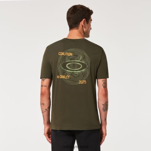 Oakley tulevan koalition t-paita uusi tumma sivellin vaatteet 2T48V42291