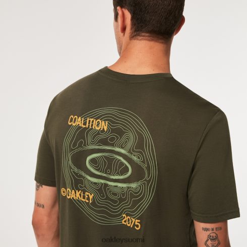 Oakley tulevan koalition t-paita uusi tumma sivellin vaatteet 2T48V42291