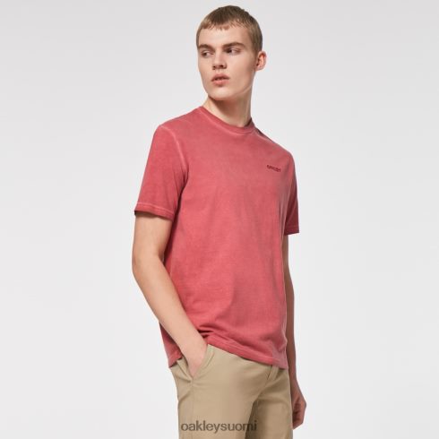 Oakley ylivärjätty b1b-logopaita raudan punainen vaatteet 2T48V42481