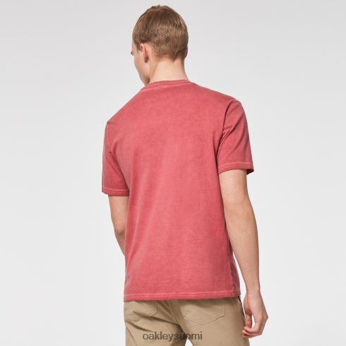 Oakley ylivärjätty b1b-logopaita raudan punainen vaatteet 2T48V42481